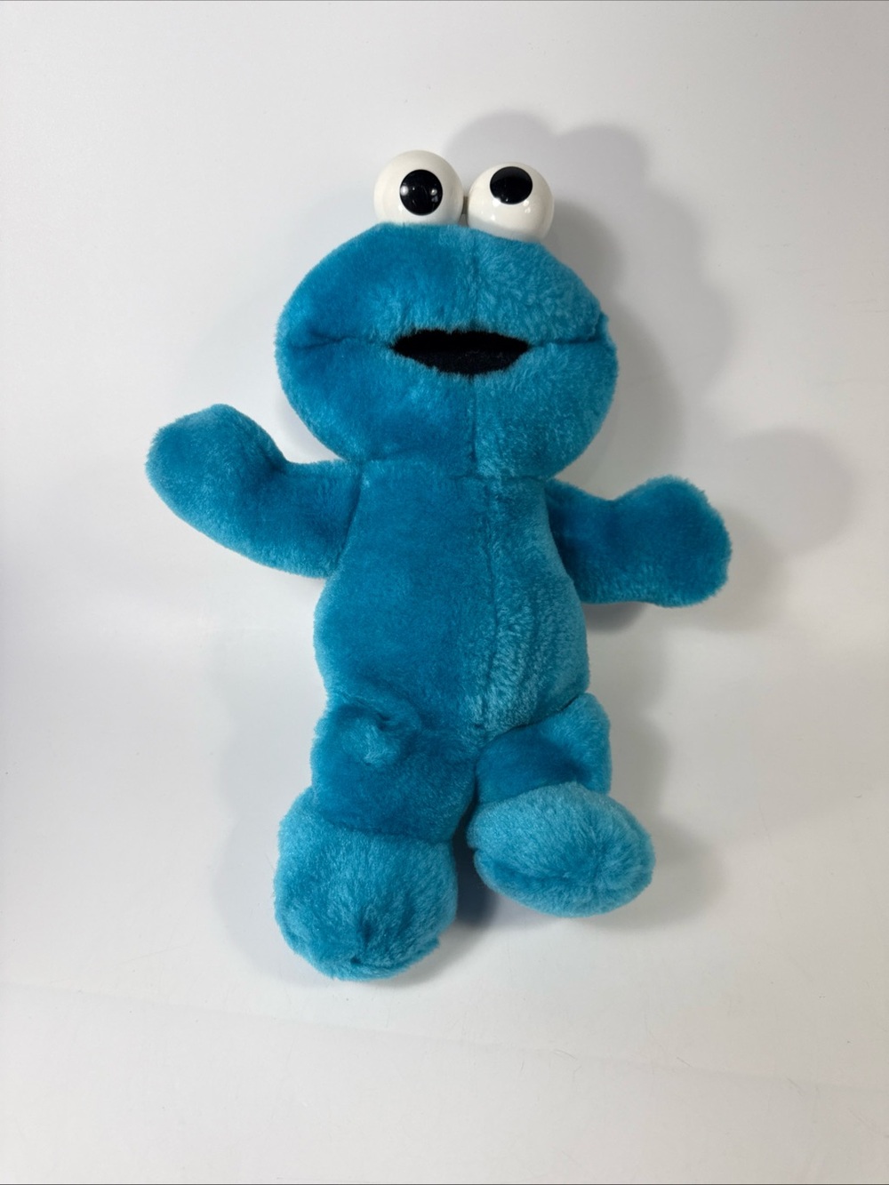 Vtg Tyco tickle me Cookie Monster Jim Henson Sesame Street 1996 plush works